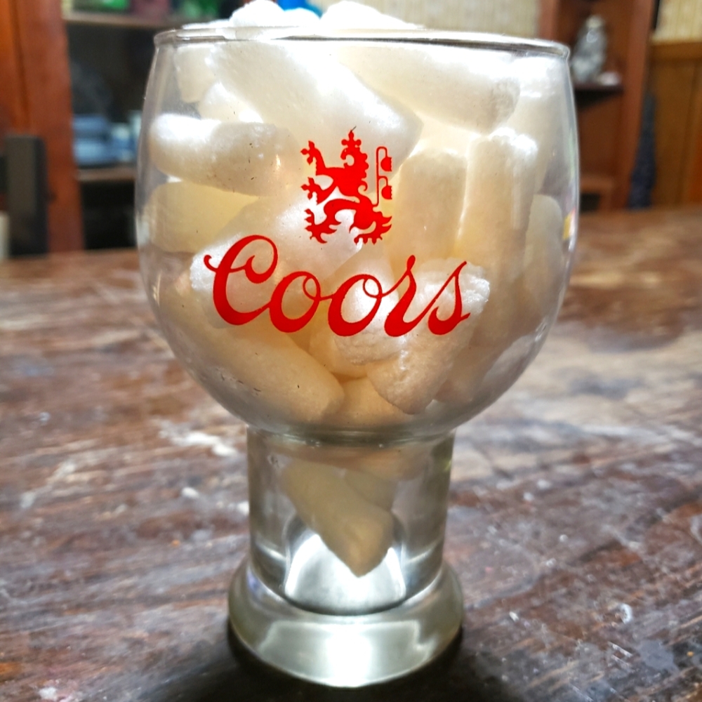 Vintage Coors glass